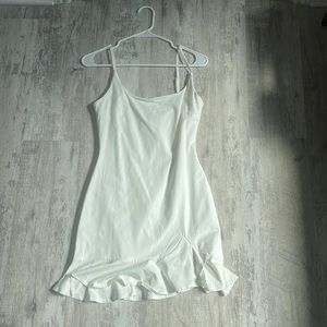 White tank top dress with tags